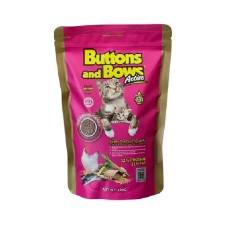 Buttons and Bows Active Dry Cat Food